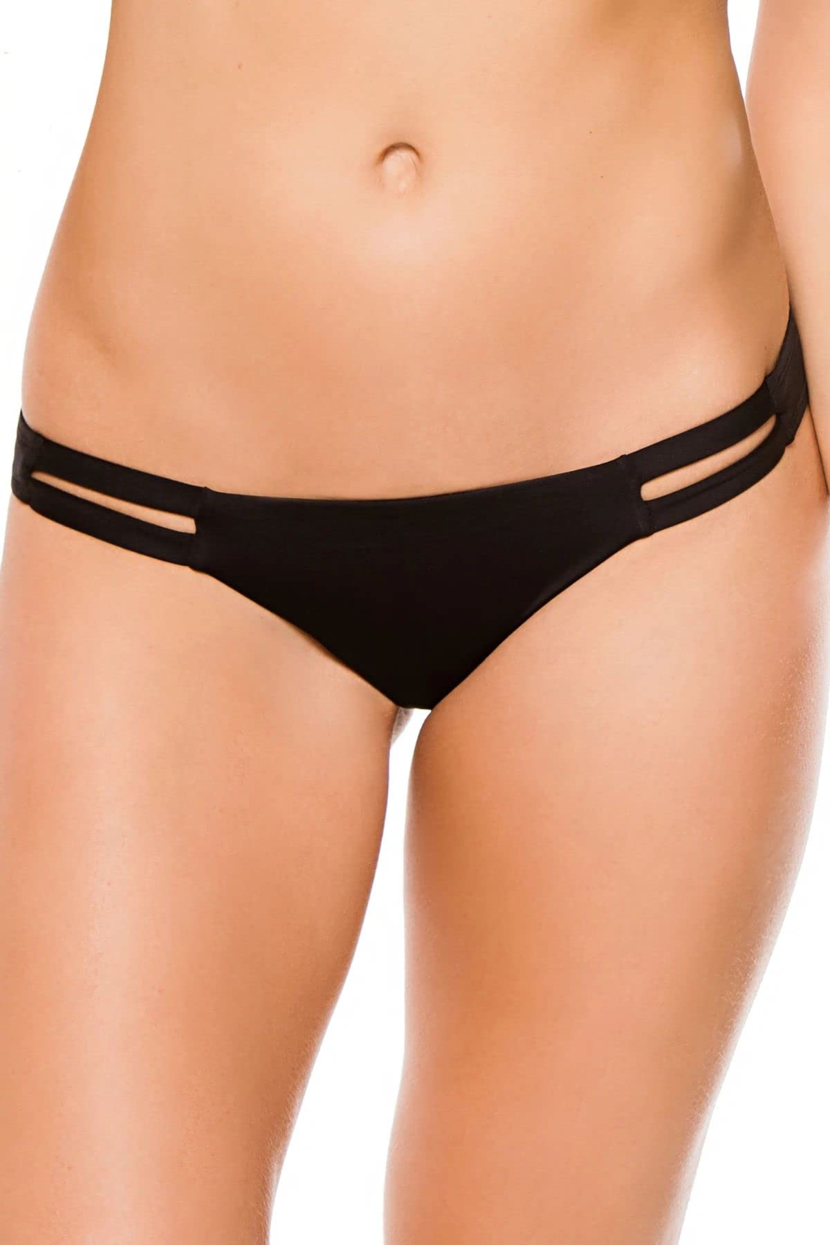 Vitamin A Women's California Cut Candy Bottom Swimwear - High Waisted Bikini Bottoms for Women, Retro Swimsuits for Beach & Pool Vacations