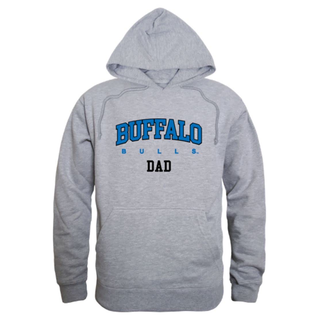 University at Buffalo Bulls Dad Fleece Hoodie - Comfortable Heather Grey Pullover Sweatshirt for Men | Perfect for Game Day, College Pride & Casual Wear