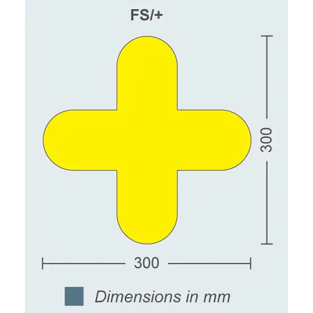 Floor Signals FSO Black - High Visibility Safety Markers for Warehouses & Factories | Ideal for Traffic Control & Hazard Warnings
