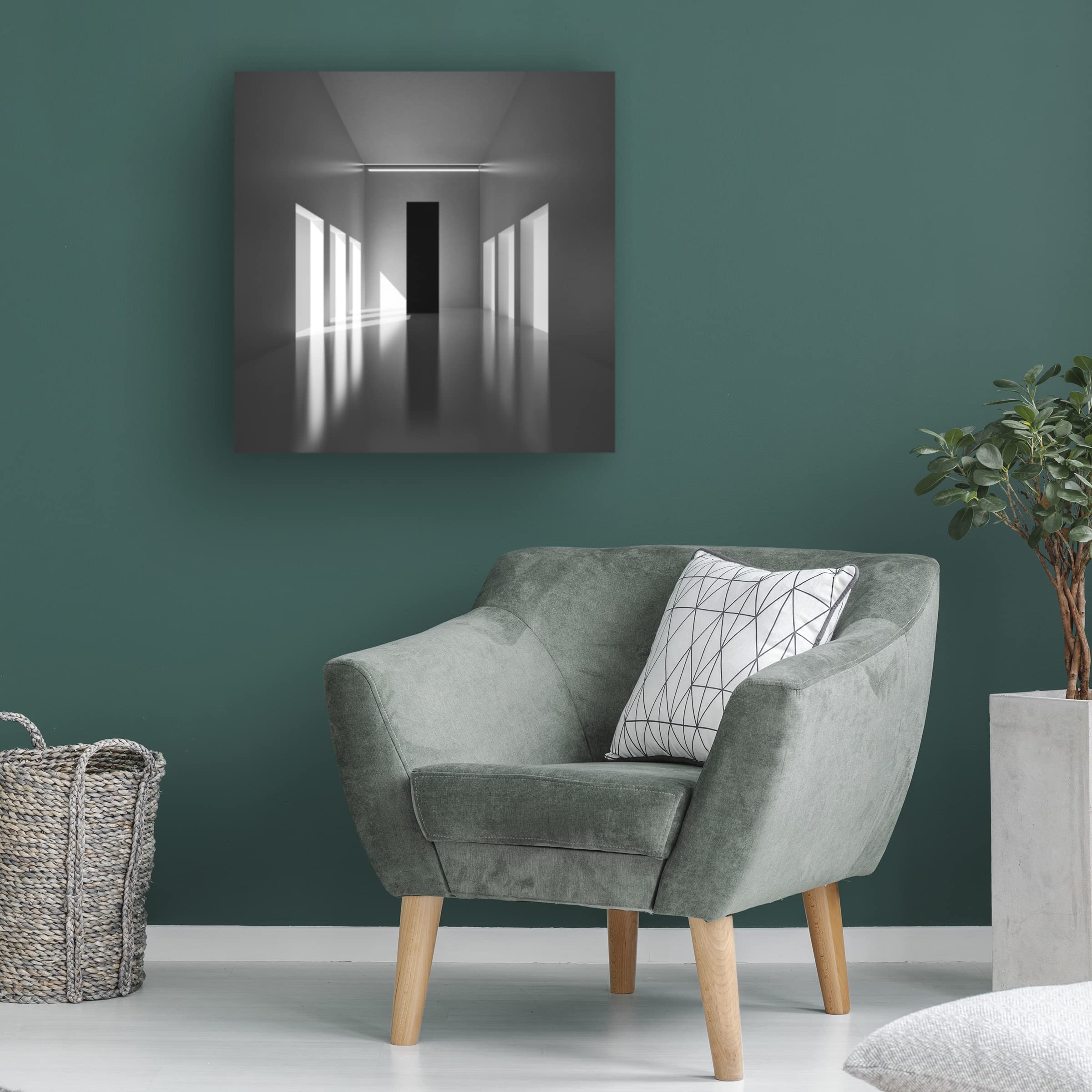 Trademark Fine Art 'Light And Dimension' Canvas Wall Art by Antonyus Bunjamin Abe - Modern Abstract Painting for Living Room, Bedroom & Office Decor