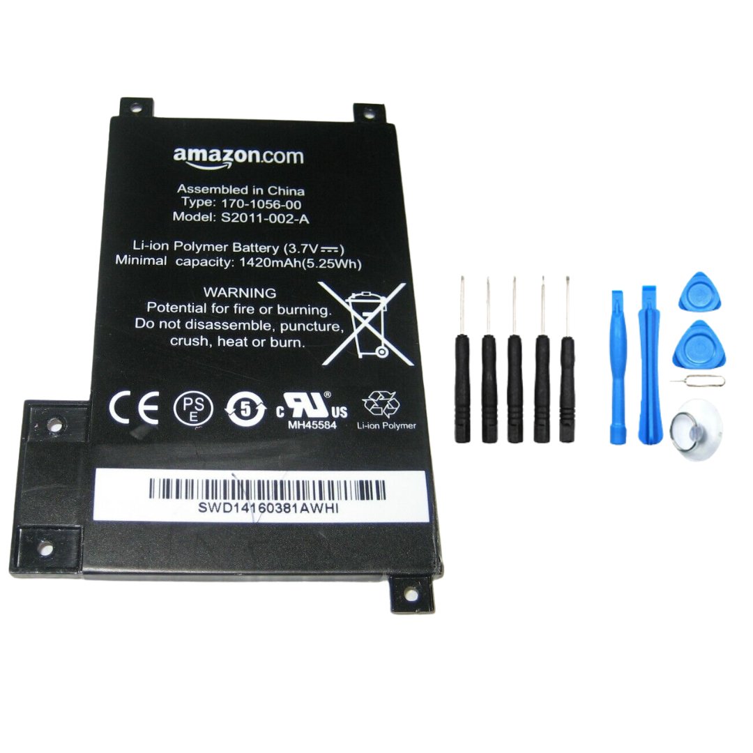 Replacement Battery for Amazon Kindle Touch D01200 MC 354775 170 1056 00 S2011 002 A - Long Lasting Power for Reading eBooks, Travel & Daily Commute