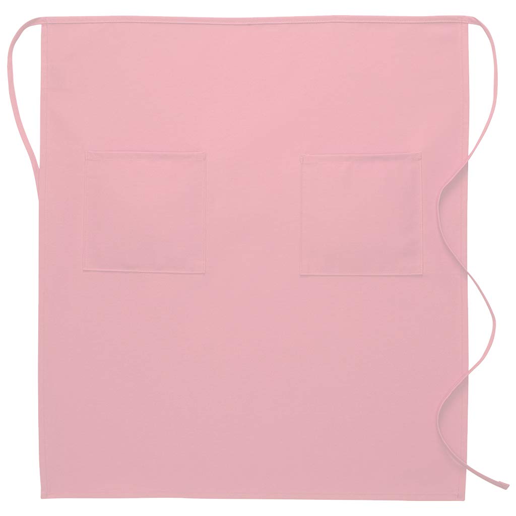 DayStar Apparel 122 Professional Bistro Apron with Two Patch Pockets - Durable & Stylish Kitchen Apron for Chefs, Waiters & Home Cooking (Black) - Perfect for Restaurants, Cafes & Home Kitchens