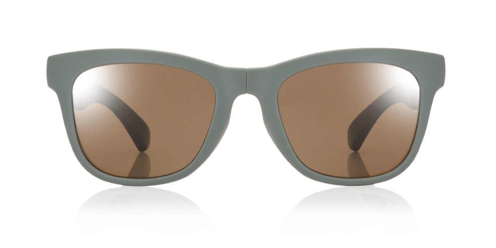 JINS x Snow Peak Folding Sunglasses 013 28 - Lightweight Polarized Sunglasses for Outdoor Activities, Hiking, and Travel