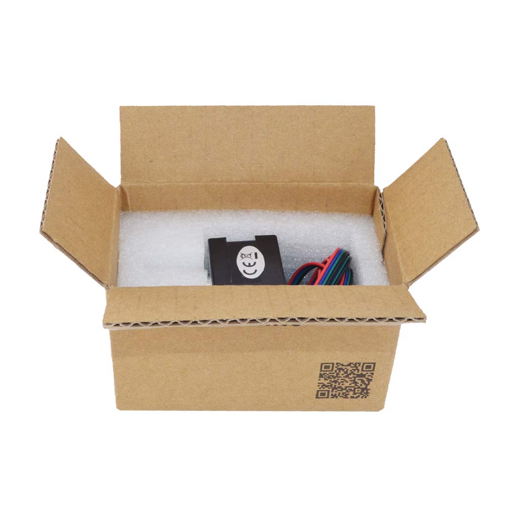 Nema 17 Pancake Stepper Motor 28.33oz-in 1.2A 30mm Bipolar 1.8 Degree 4-Lead for 3D Printer, CNC Machine, Extruder - High Torque Compact Motor for DIY Robotics, Automation & Precision Motion Control