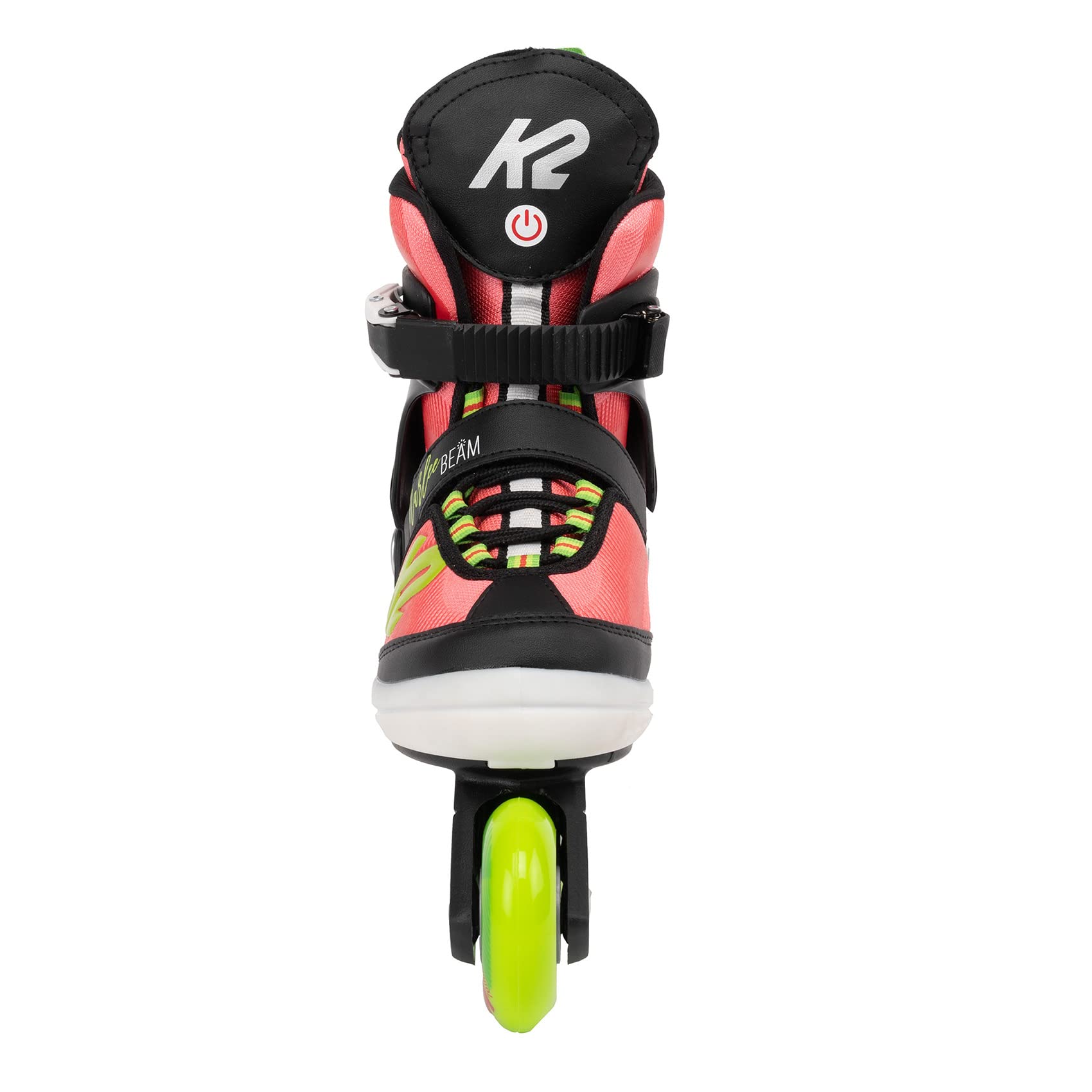 K2 Marlee Beam Adjustable Inline Skates for Girls - Lightweight Rollerblades with Comfortable Fit for Outdoor Skating, Park Rides & Fitness Training