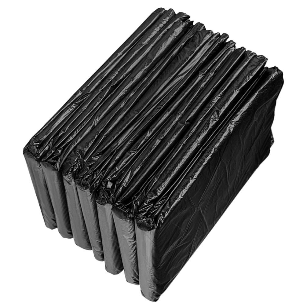 50-Pack Heavy Duty Large Trash Bags - 55 Gallon Extra Strong Garbage Bags, Thickened Black Trash Can Liners for Kitchen, Yard, Office & Commercial Use