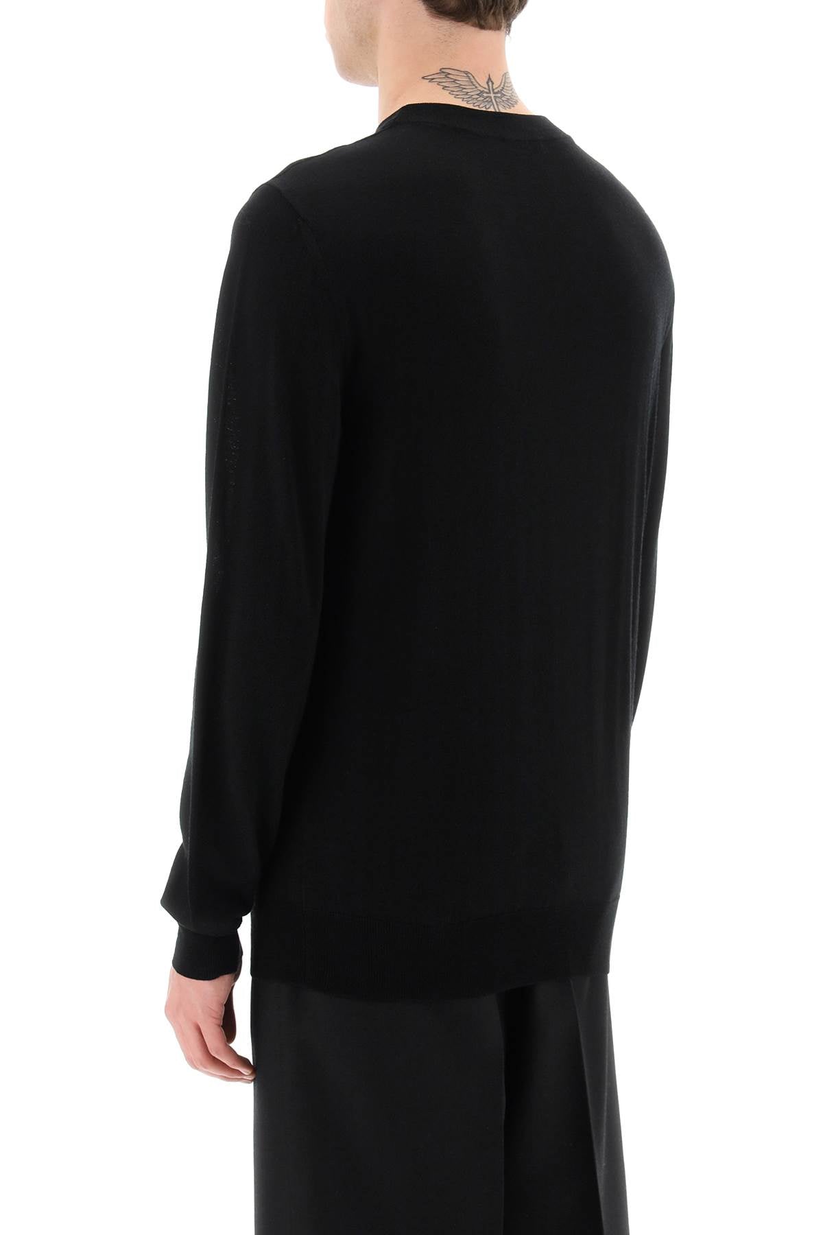 Balmain Lightweight Merino Wool Pullover Sweater for Women - Soft & Warm Winter Knitwear - Perfect for Office, Travel & Casual Outfits