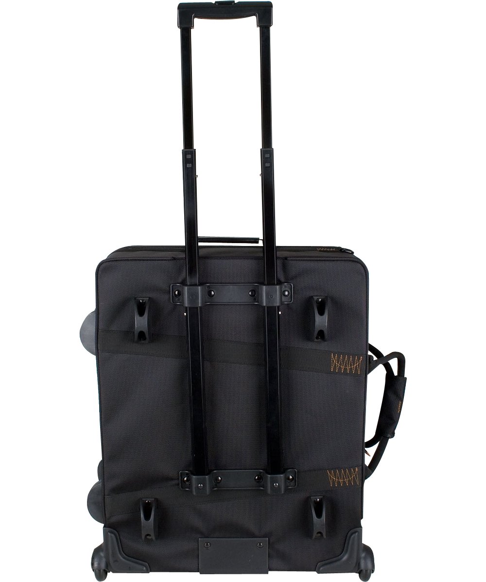 Protec Tec iPac IP301QWL 4-Trumpet Wheeled Case - Durable Black PRO PAC Storage for Musicians | Perfect for Travel, Gigs & Band Performances