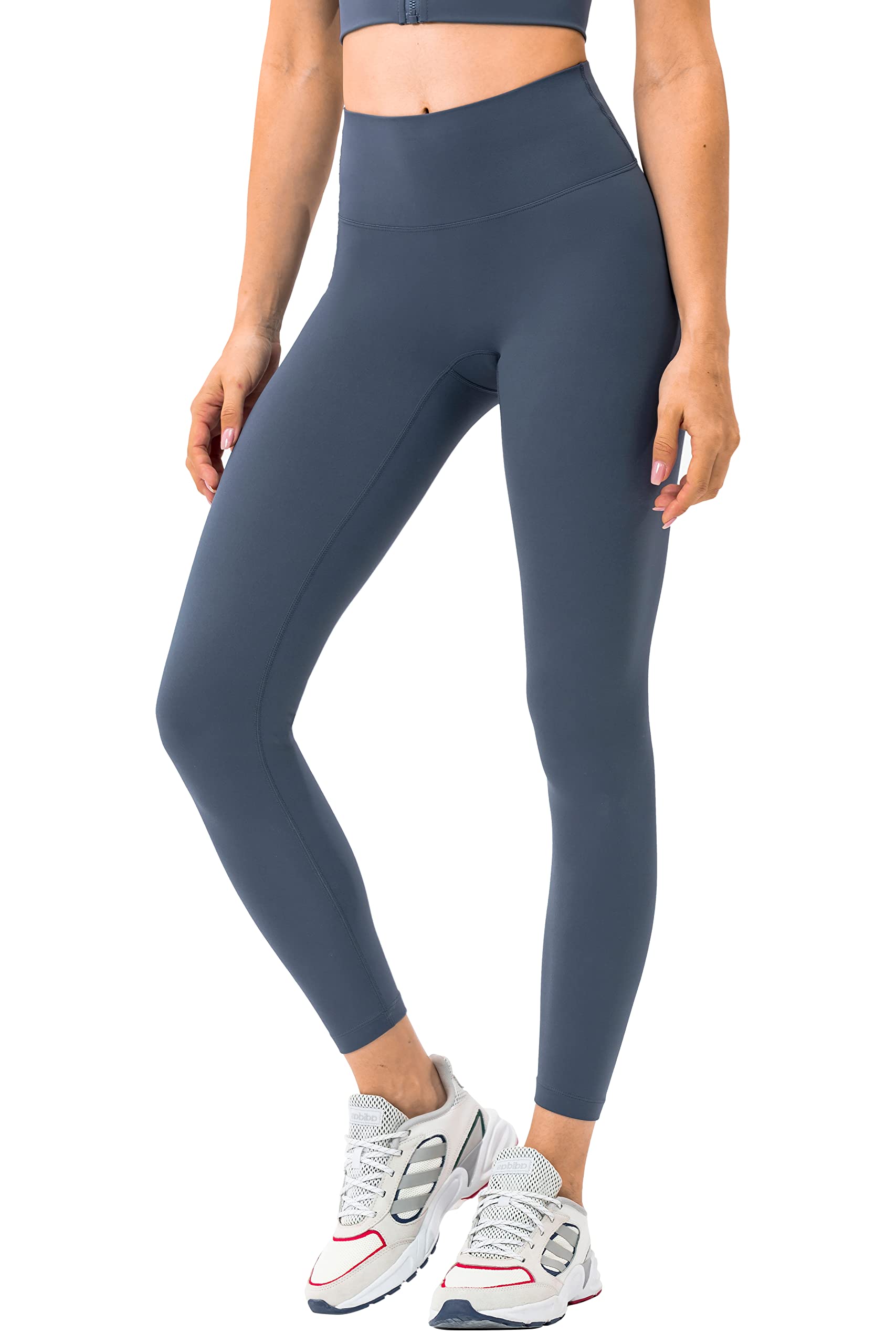 Women's High Waisted Yoga Pants - Seamless Workout Leggings with Tummy Control, Naked Feeling Gym Tight Pants for Running, Pilates & Lounge Wear