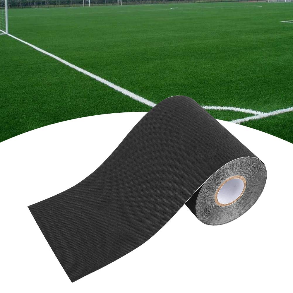 01 Synthetic Turf Tape - Premium Grass Seaming Tape for Artificial Turf, Dog Training, Outdoor & Indoor Use - Ideal for Home, Party, Wedding Decor (Black) | Perfect for DIY Lawn Repair, Pet Play Areas & Event Backdrops
