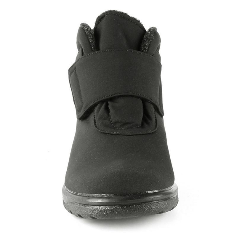 Women's Comfortable Velcro Ankle Boots - Lightweight Walking Shoes for Hiking, Travel & Casual Wear - Non-Slip Outdoor Sneakers with Arch Support