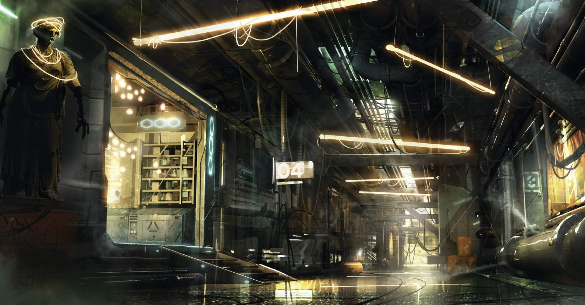 Deus Ex: Mankind Divided - Xbox One Game | Action RPG Cyberpunk Adventure | Perfect for Sci-Fi Gamers & Open-World Enthusiasts