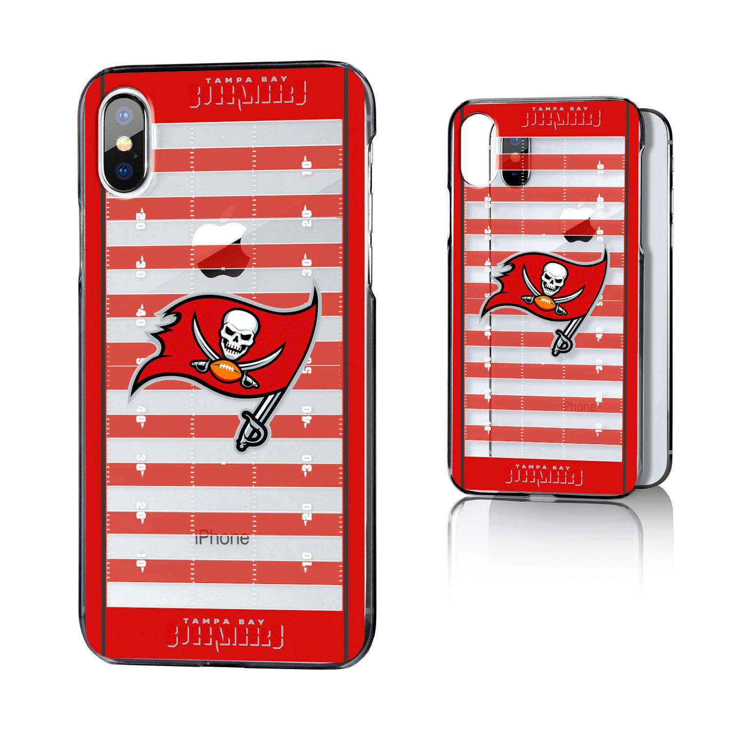 Tampa Bay Buccaneers iPhone Case - Clear Protective Cover with Team Logo for iPhone 13/14/15 Pro Max - Perfect for Game Day, School & Office Accessories