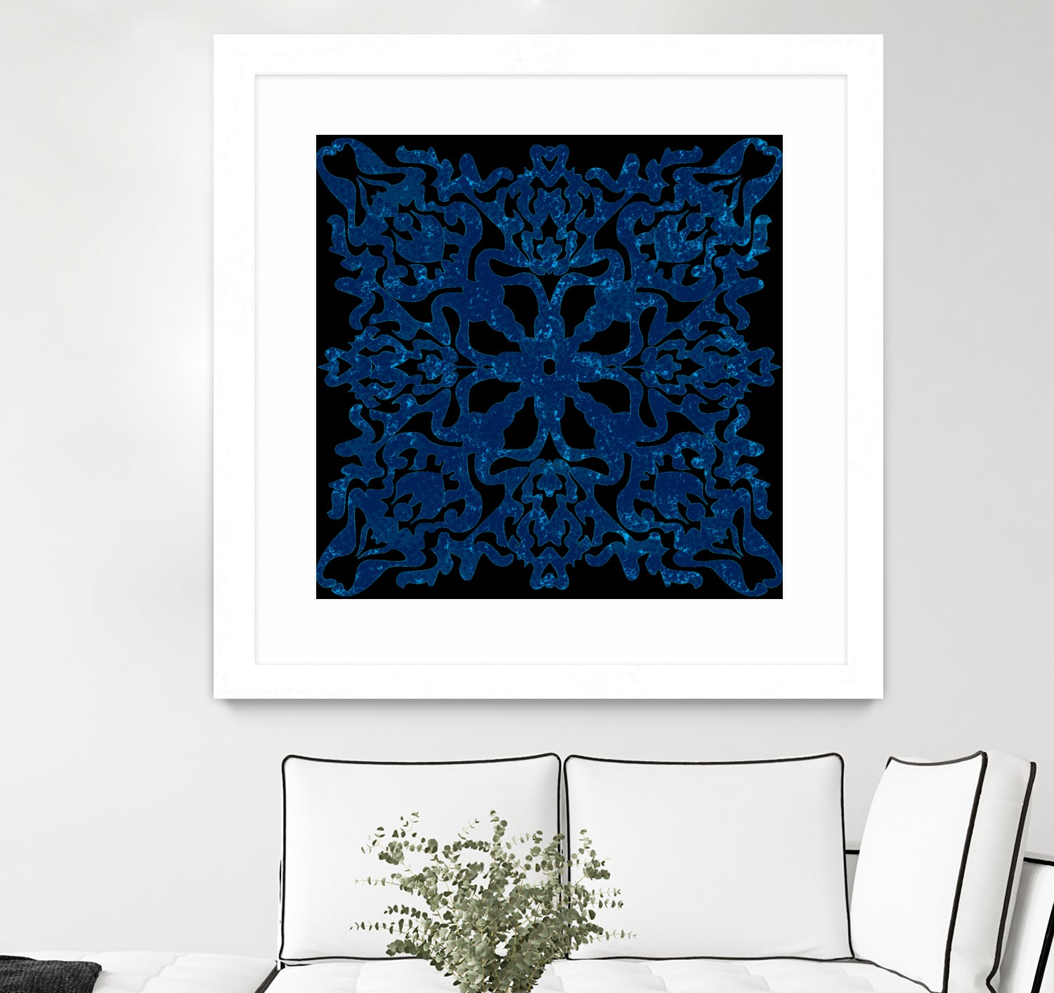 Blue Ceramic Portuguese Tiles - Handmade Azulejo Style Wall & Floor Tiles for Kitchen Backsplash, Bathroom Decor & Outdoor Patio