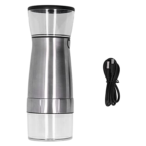 Premium Electric Coffee Grinder - Portable & Easy to Use for Home, Office, Travel & Hotel | Fresh Ground Coffee for Espresso, French Press & Drip Brewing