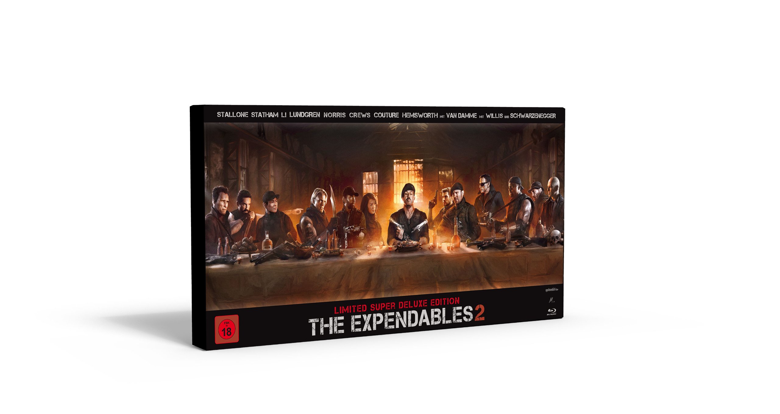 The Expendables 2 - Back for War (Limited Super Deluxe Edition) [Blu-ray] | Action Movie Collection | Perfect for Movie Nights & Action Fans