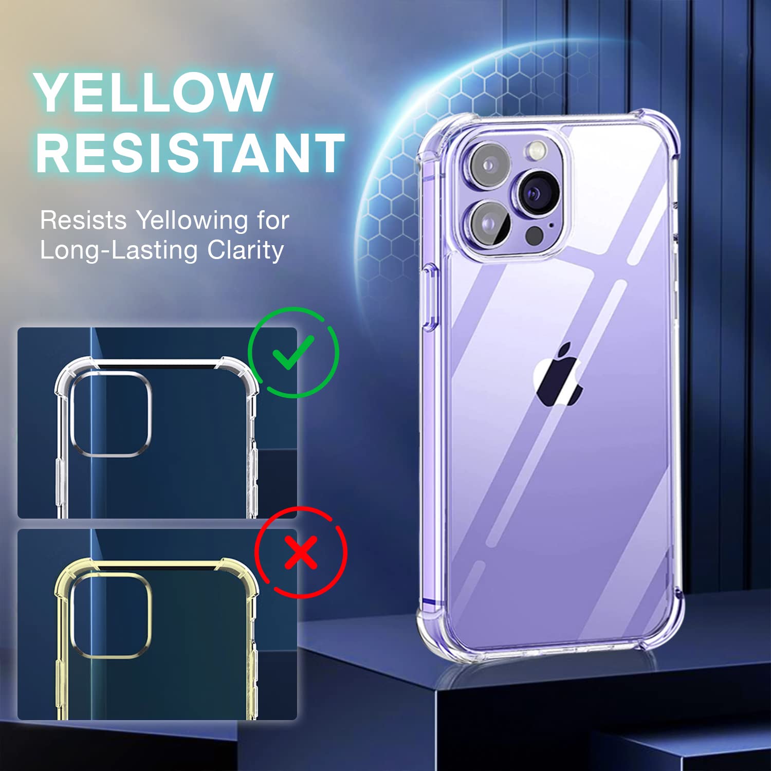 Premium Clear iPhone 14 Pro Max Case (2022 6.7