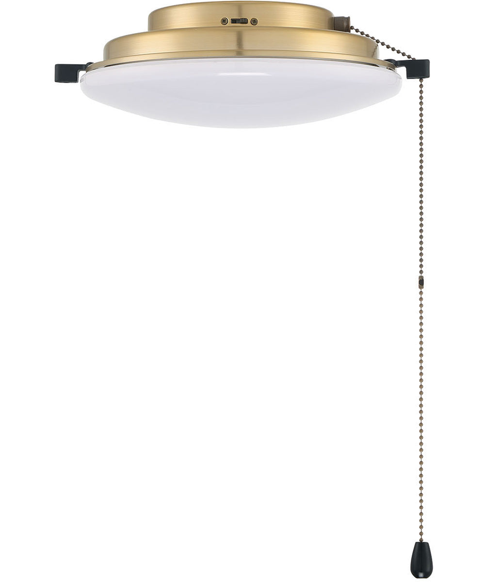 1 Light Ceiling Light Fixture in Satin Brass Finish - Modern Pendant Lighting for Living Room, Bedroom, or Dining Room