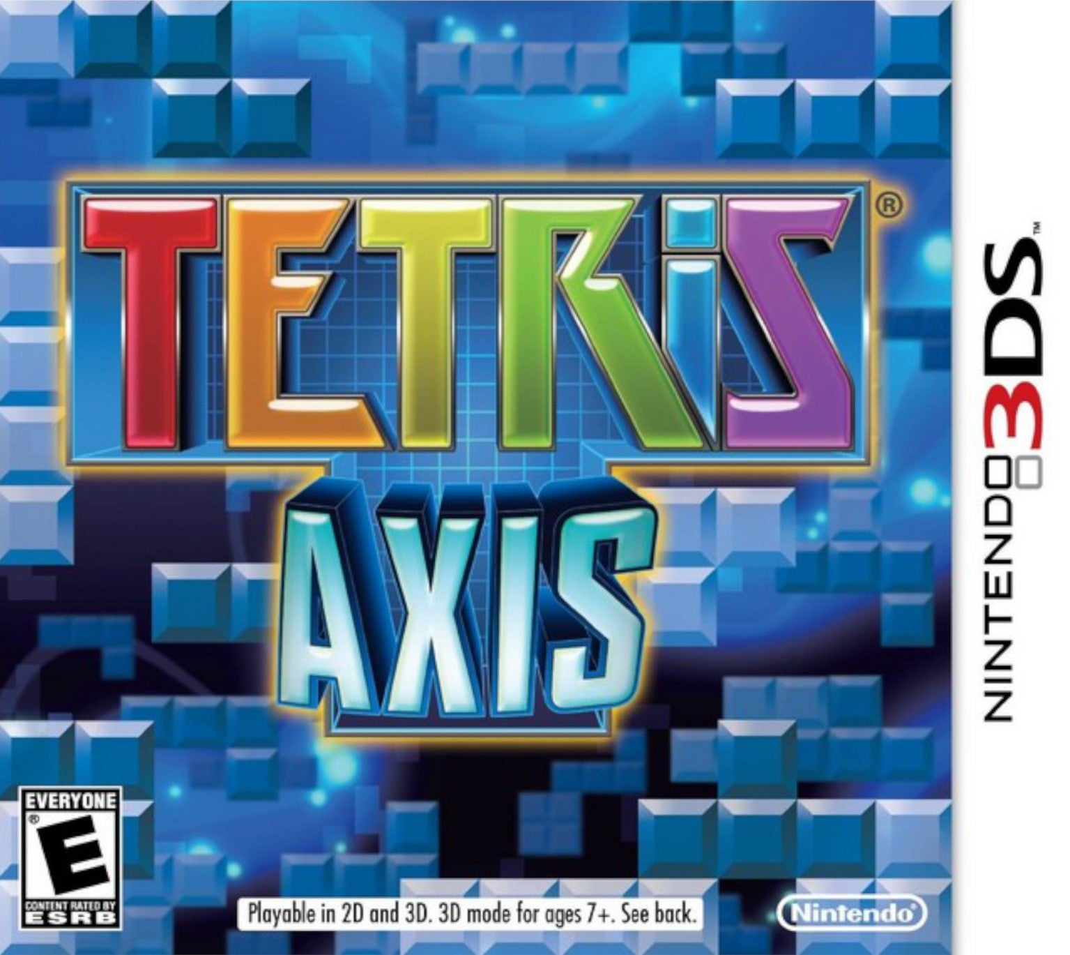 Used Tetris Axis 3DS Video Games - Classic Puzzle Game for Nintendo 3DS - Perfect for Travel, Commuting & Family Game Nights