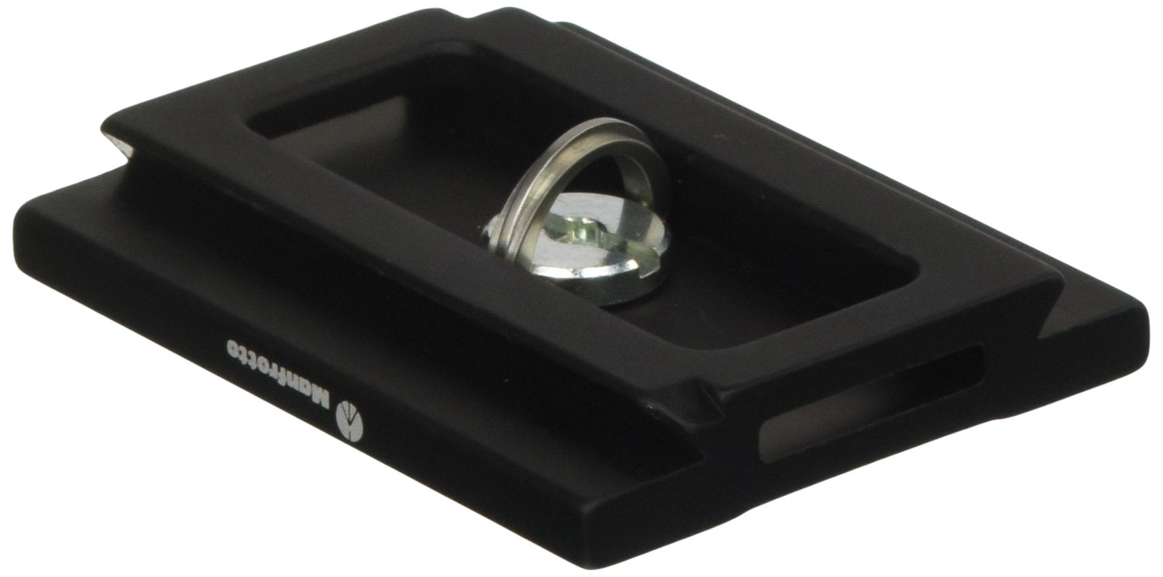 Manfrotto MSQPL Quick Release Plate for Q6 Top Lock System (Black) - Compatible with DSLR Cameras, Video Cameras & Tripods - Perfect for Photography, Videography & Travel