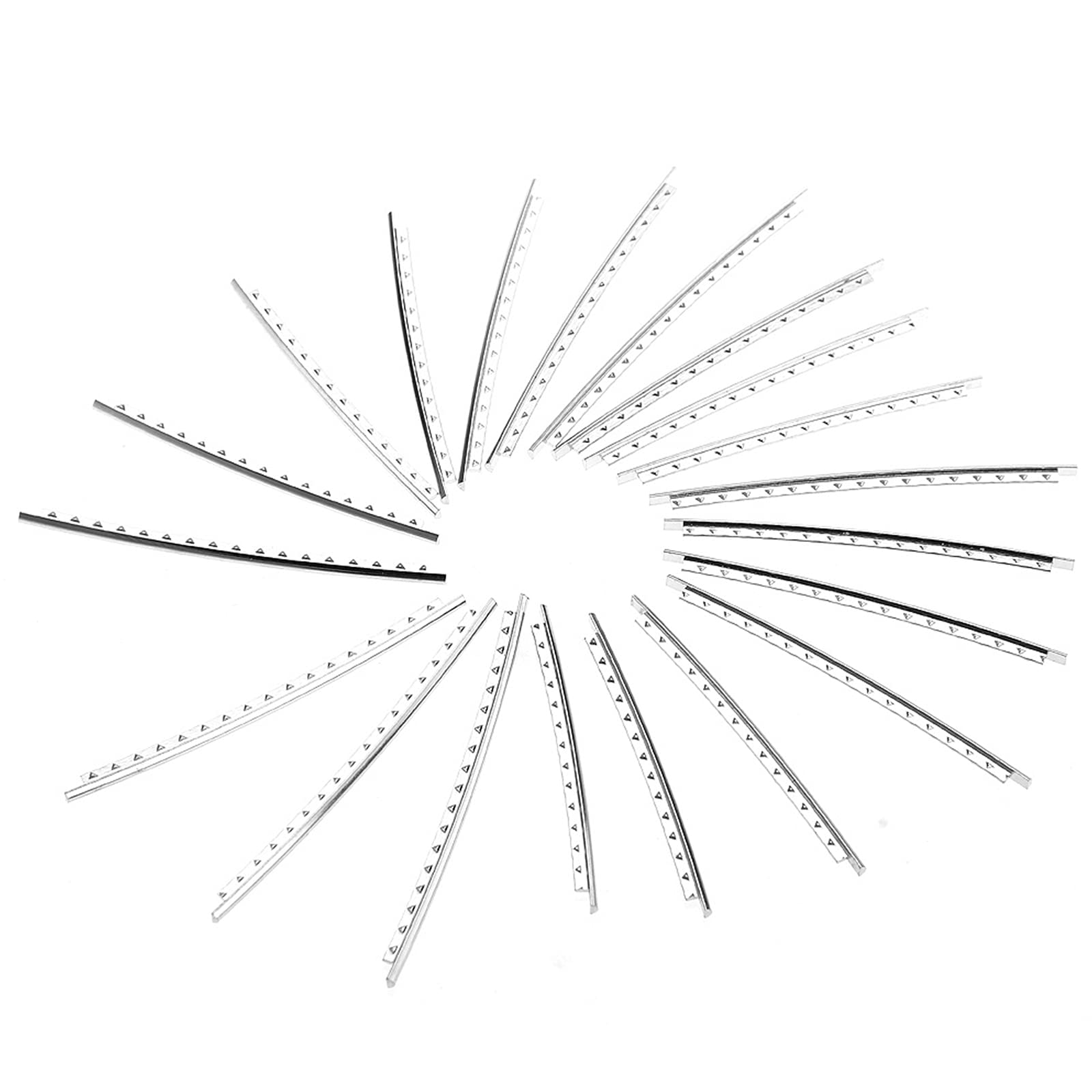 20pcs 2.0mm Copper Guitar Fret Wires for Acoustic Guitar - Silver Nickel Alloy Fret Wire Replacement - Perfect for Guitar Repair & Maintenance (DIY Guitar Setup)