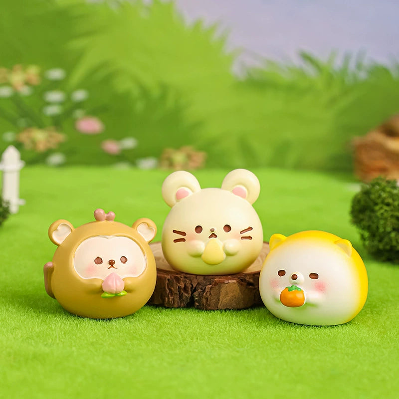 Chinese Zodiac Bean Series 2 Blind Box - 12 Cute Animal Collectible Figures for Kids & Adults - Perfect for Gifts, Party Favors, and Home Decor