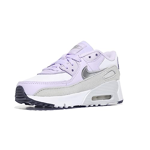 White/Metallic Silver/Violet Frost