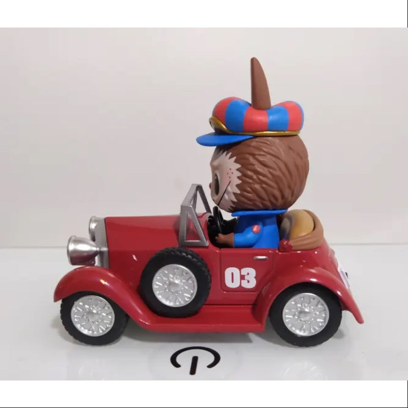 Labubu Pop Mart PopCar Super Track Series - Classic Car Toy for Collectors | Fun Racing Playset for Kids & Adults | Perfect for Display & Playtime