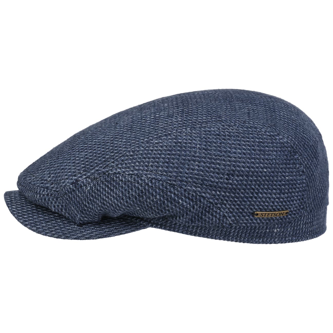 Stetson Brinkley Driver Flat Cap for Men - Classic Wool Fedora Hat for Casual Wear, Outdoor Activities, and Vintage Style Fashion