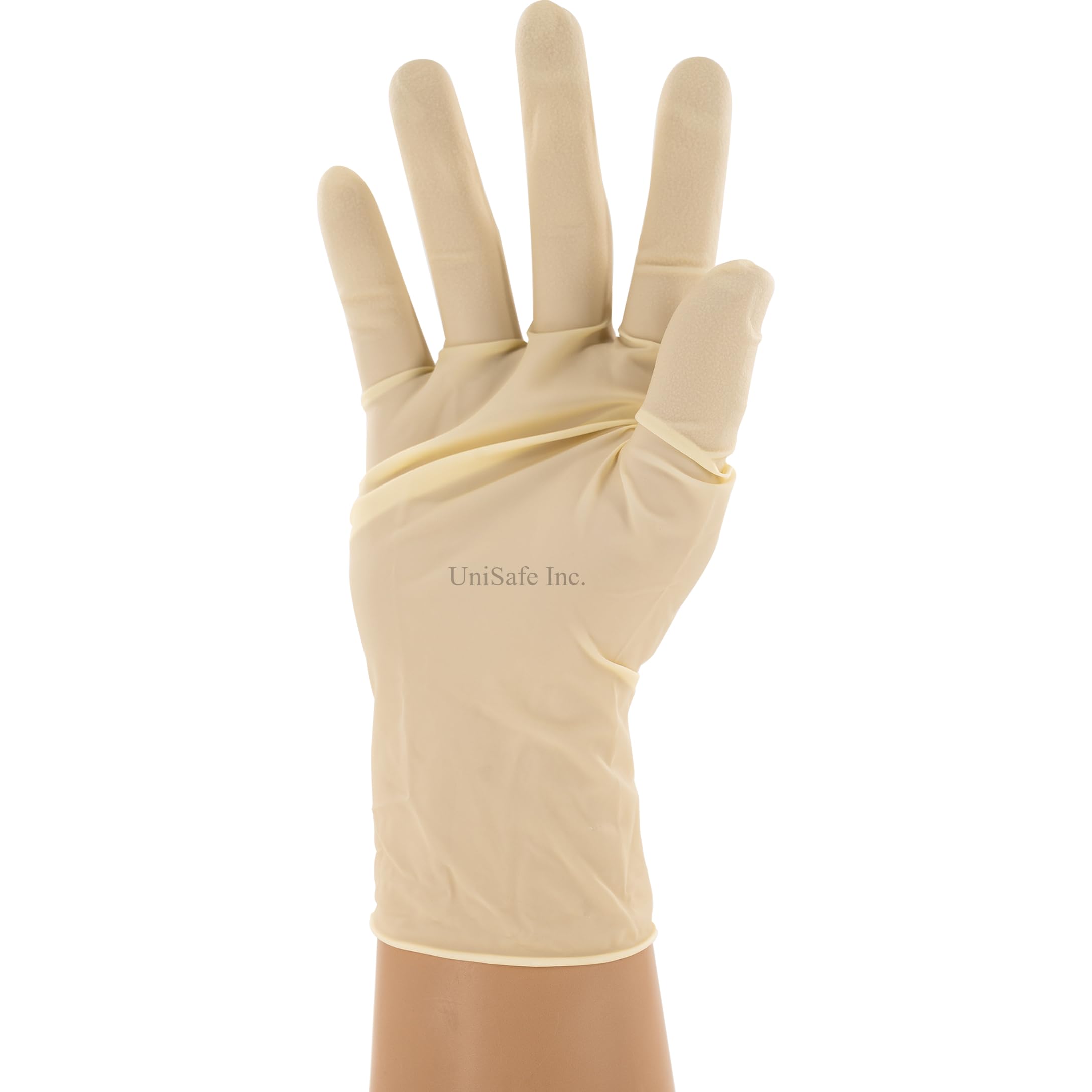 Diamondback Heavy Duty Latex Exam Gloves - Powder Free, Textured Grip, 8 Mil Thick (1000 Count, Medium) - Ideal for Medical Exams, Dental Work & Food Handling