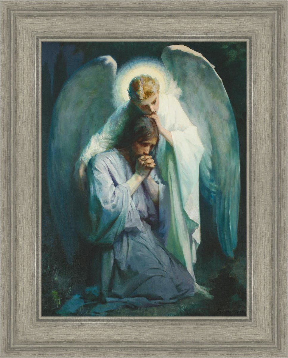 Agony in the Garden - Religious Art Print - Biblical Wall Decor for Home, Church & Office - Jesus Christ Prayer Scene - Christian Gift Idea