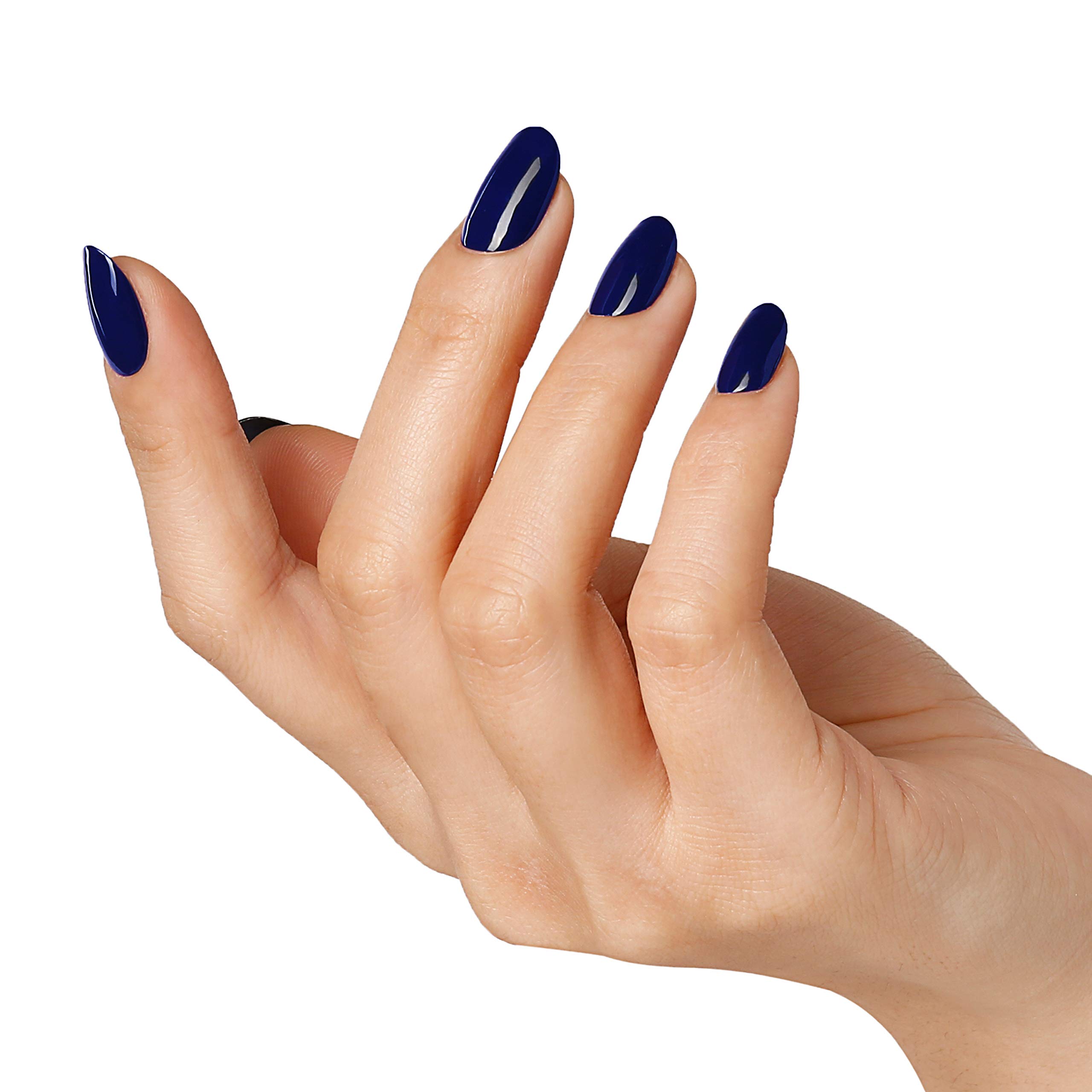 Bluesky Gel Nail Polish - Navy Seals A024 Dark Blue Long-Lasting Chip Resistant UV LED Lamp Required (10ml) - Perfect for Salon Quality Manicures & Nail Art Designs