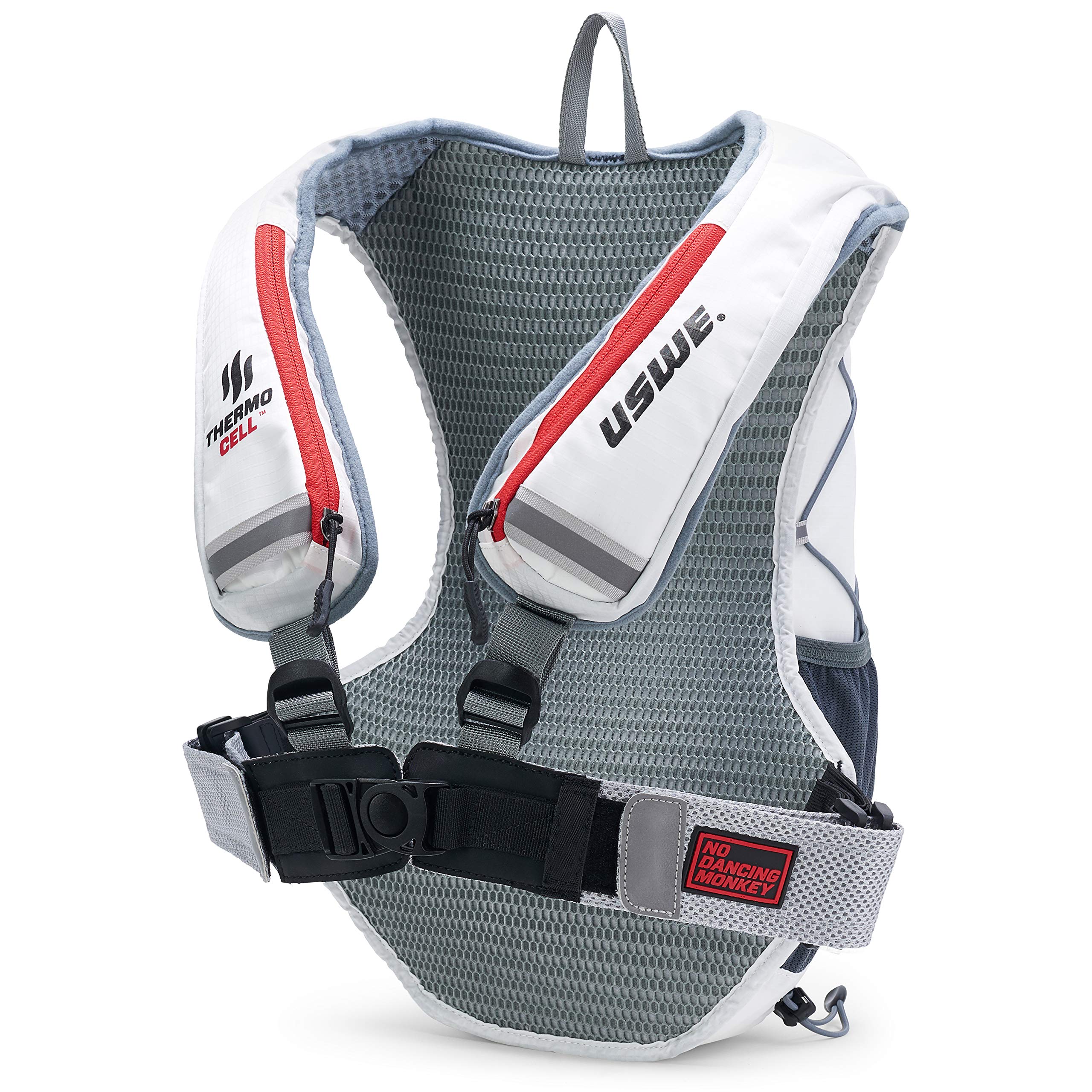 USWE Nordic Ski Backpack - Winter Snow Hydration Pack with 2.0L/70oz Insulated Bladder, ThermoCell Freeze Protection | Bounce-Free Design for Men & Women | Perfect for Skiing, Snowboarding & Winter Sports