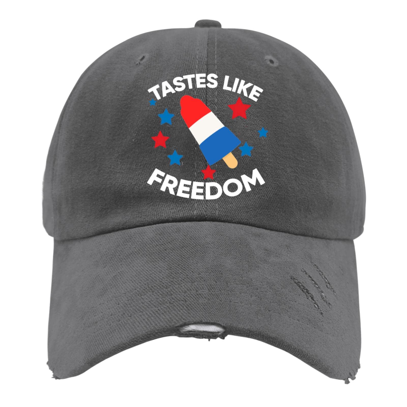 Men's & Women's Baseball Cap - Aumgo Adjustable Dad Hat for 4th of July, Patriotic American Flag Design - Perfect for Outdoor Sports, BBQ Parties & Independence Day Celebrations