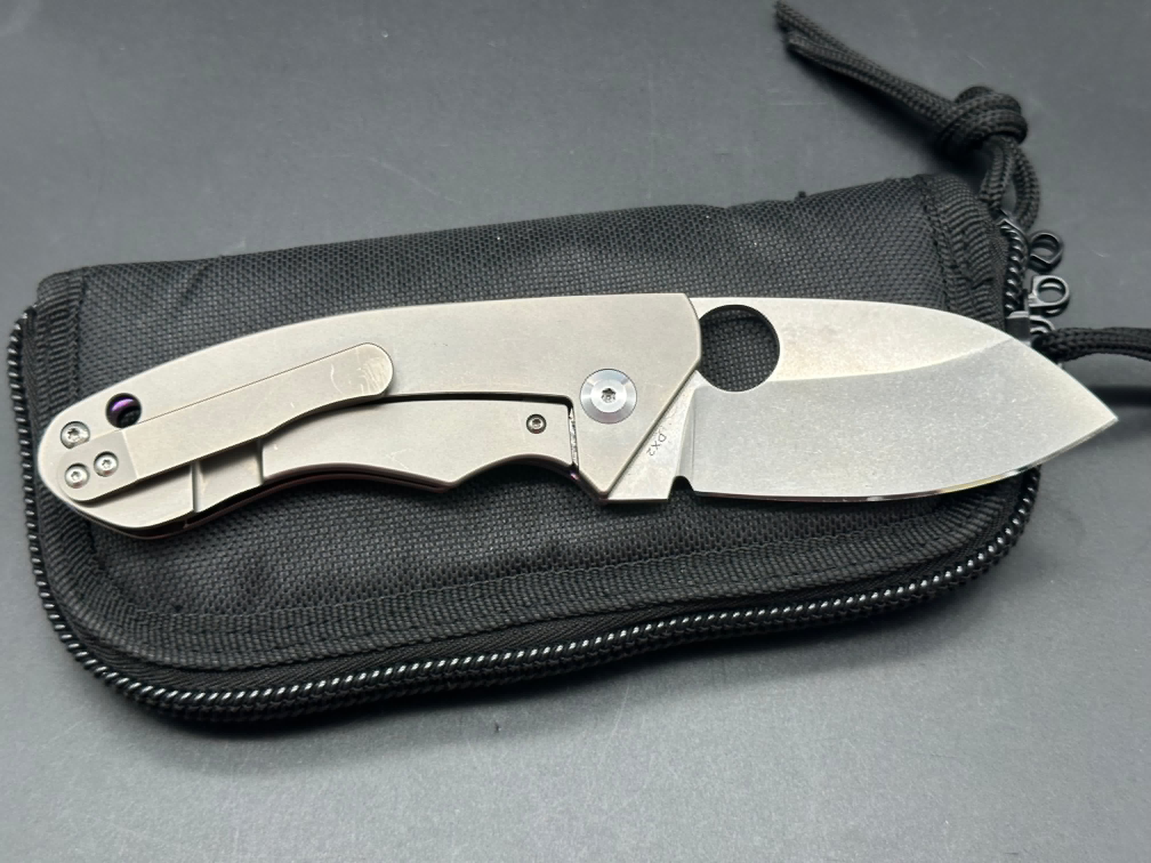 Premium DX2 Alien Tactical Knife with S35VN Steel Blade - Survival, Camping & Outdoor EDC Gear for Hunting, Hiking & Adventure Enthusiasts