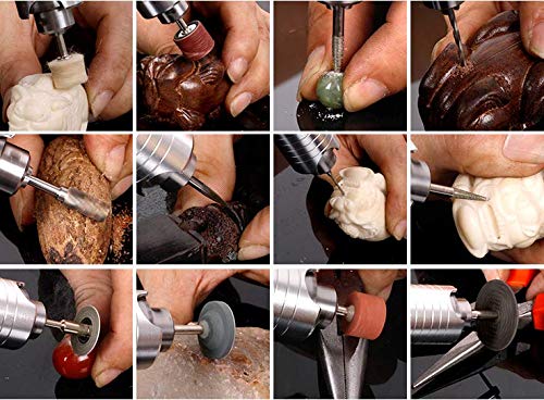 YUCHENGTECH 110V Electric Jade Grinding & Polishing Machine - Multi-Function Bench Grinder with Cutting Wheel for Jewelry, Beeswax & Stone Carving - Complete Set with Host - Perfect for DIY Jewelry Making & Gemstone Polishing