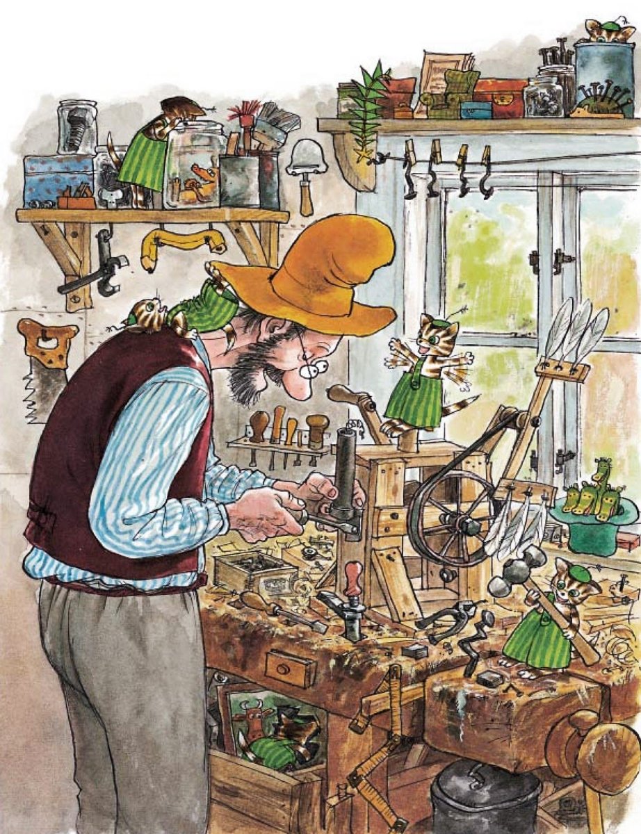 Sven Nordqvist: When Findus Was Little and Disappeared - Children's Book for Bedtime Reading & Family Storytime