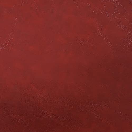 Red/Faux Leather