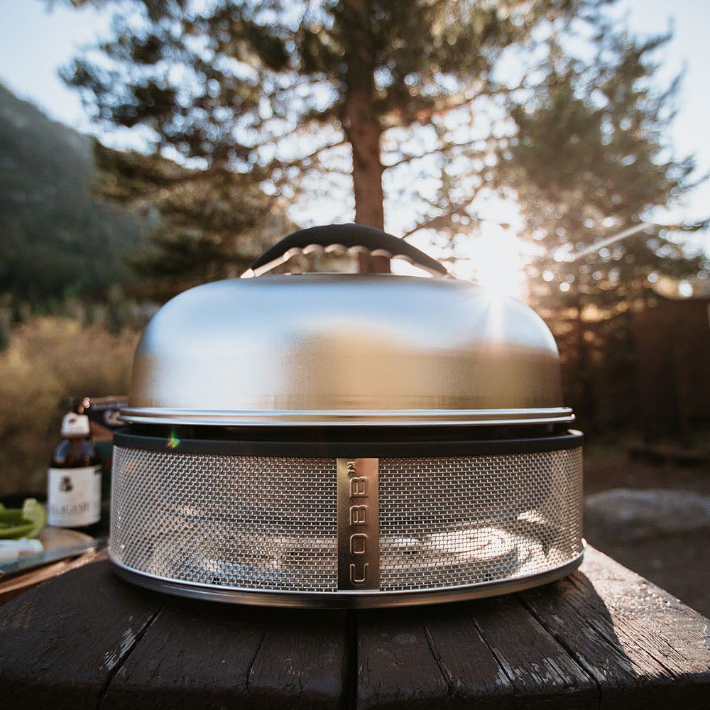 Premium Cobb Supreme Grill - Advanced Outdoor BBQ with Even Heat Distribution & Precision Temperature Control for Backyard, Camping, and Tailgating