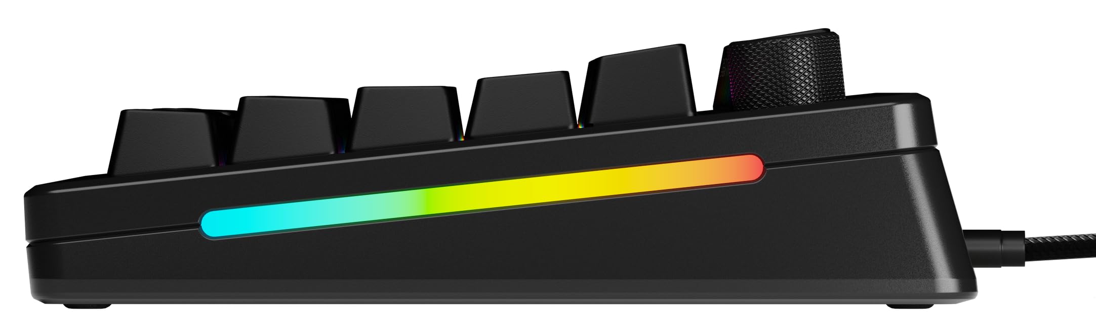 Glorious GMMK 3 PRO HE Mechanical Gaming Keyboard - 75% TKL Layout, Rapid Trigger Hall Effect Switches, Hot-Swappable MX & Magnetic Switches, 8K Polling Rate, Modular Aluminum Frame, QWERTY US Layout - Black | Perfect for Competitive Gaming & Professional Typing