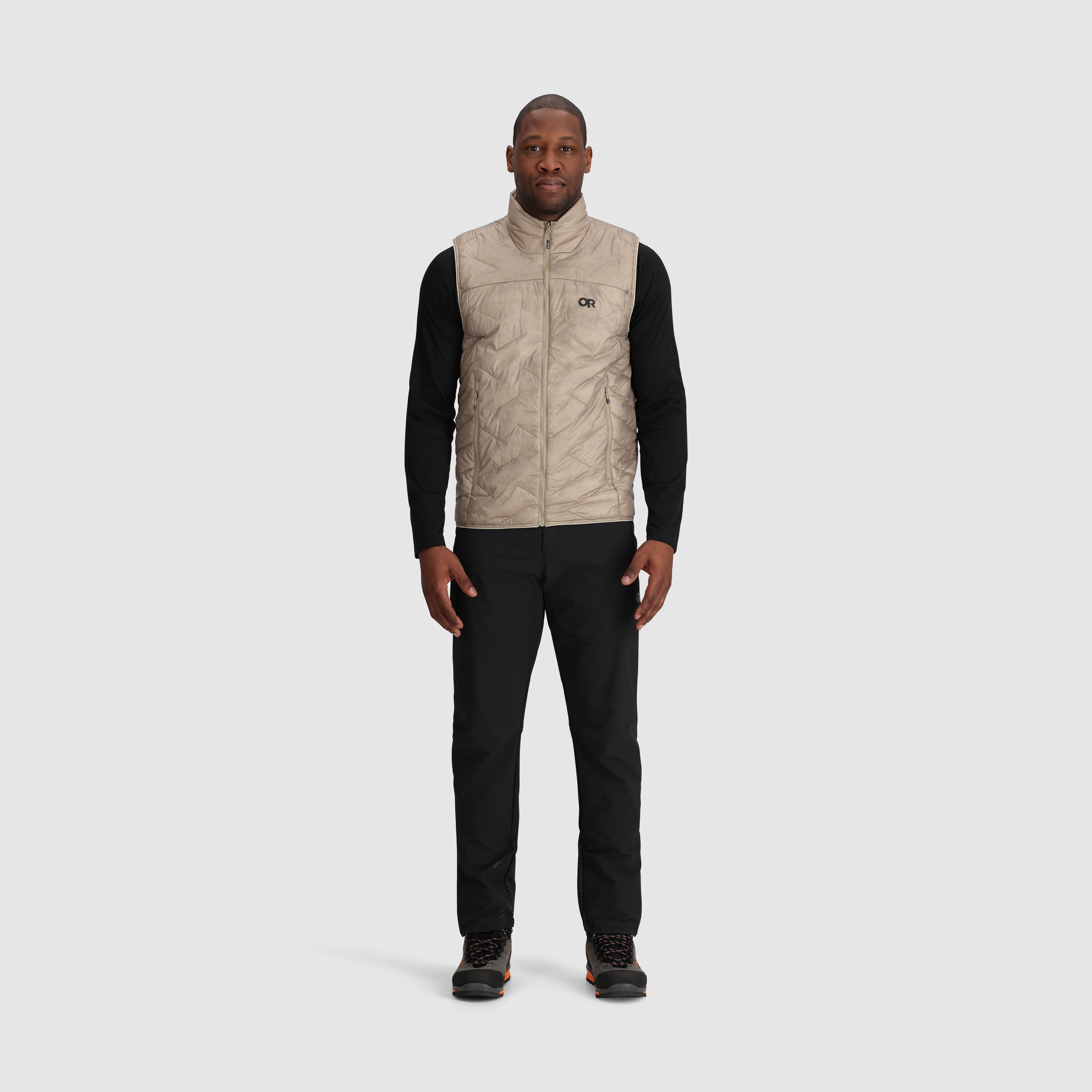 Men's SuperStrand LT Vest - Lightweight Water-Resistant Outdoor Vest for Hiking, Camping & Casual Wear | Breathable Shell Jacket for Men