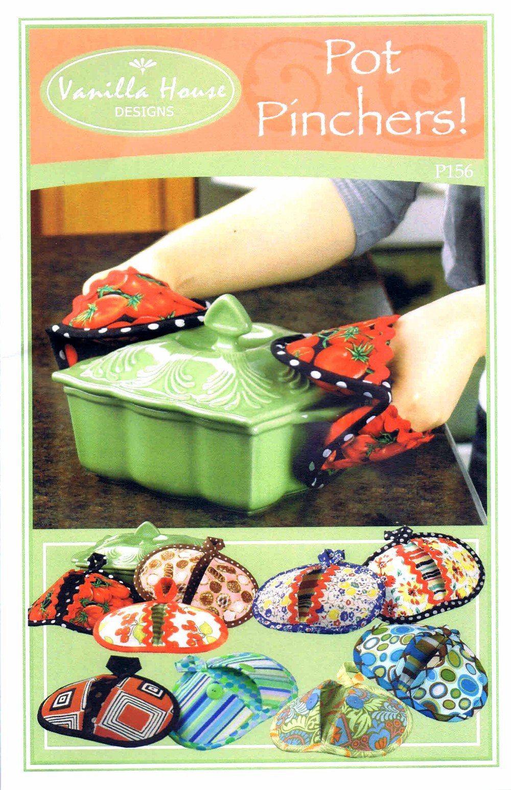 Vanilla House White Pot Pinchers - Kitchen Cooking Essentials