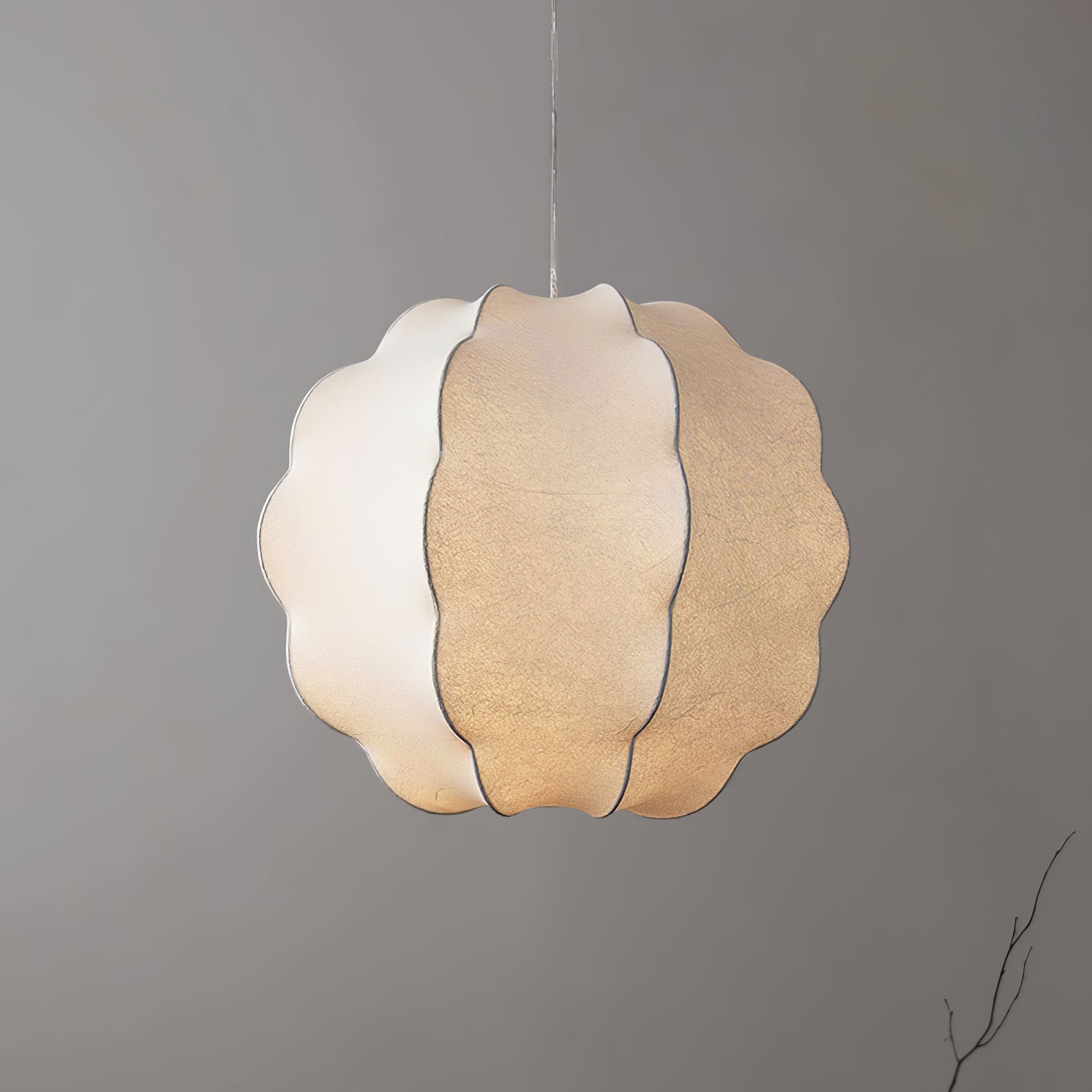 Celeste Petal Pendant Lamp - Modern Floral Glass Ceiling Light for Living Room, Bedroom & Dining Room Decor - Elegant Lighting Fixture for Home & Office Spaces