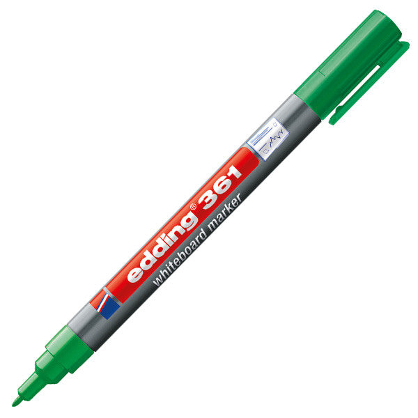 edding 361 Extra Fine Whiteboard Marker Pens - 12 Pack, Low Odor Dry Erase Markers for Whiteboards, Glass, & Non-Porous Surfaces - Ideal for Office, Classroom, Home & Presentations