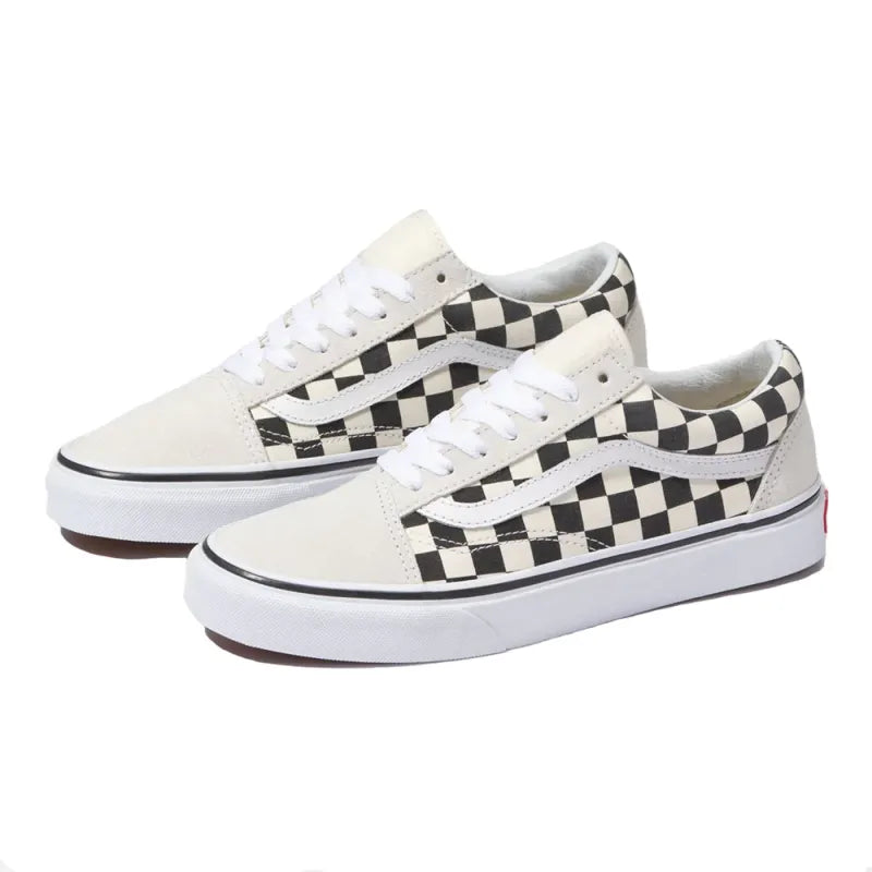 Vans Old Skool 127k Skate Shoes - Classic Black & White Sneakers for Men & Women | Perfect for Skateboarding, Streetwear & Casual Outfits