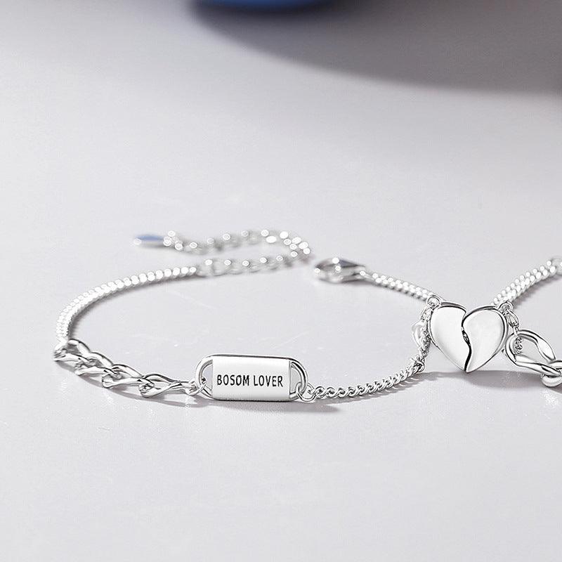 Original Phase Suck A Pair of Love Couple Bracelets - Matching His & Hers Romantic Gift for Anniversaries, Valentine's Day & Couples Date Nights
