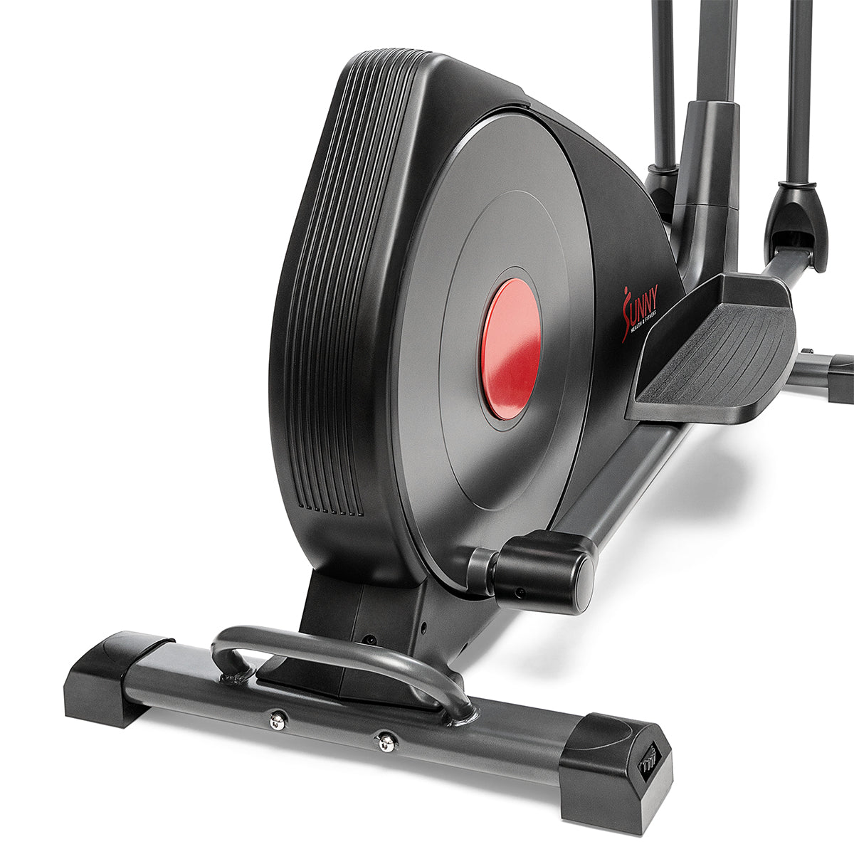 Pre Programmed Elliptical Trainer with 18 Inch Stride - Home Gym Cardio Machine for Weight Loss & Full Body Workout - Perfect for Small Spaces & Apartment Fitness