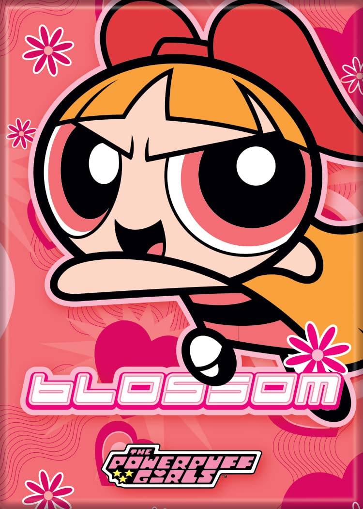 Powerpuff Girls Blossom Pink Refrigerator Magnet 2.5