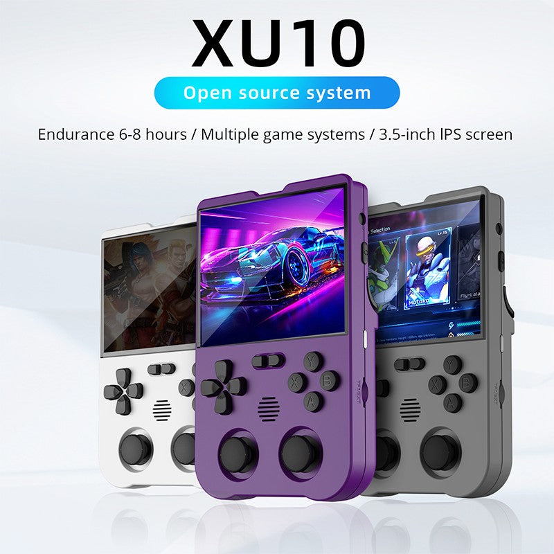 AMPOWN XU10 Retro Game Console with 1000+ Classic Games - Perfect for Family Entertainment & Nostalgic Gaming