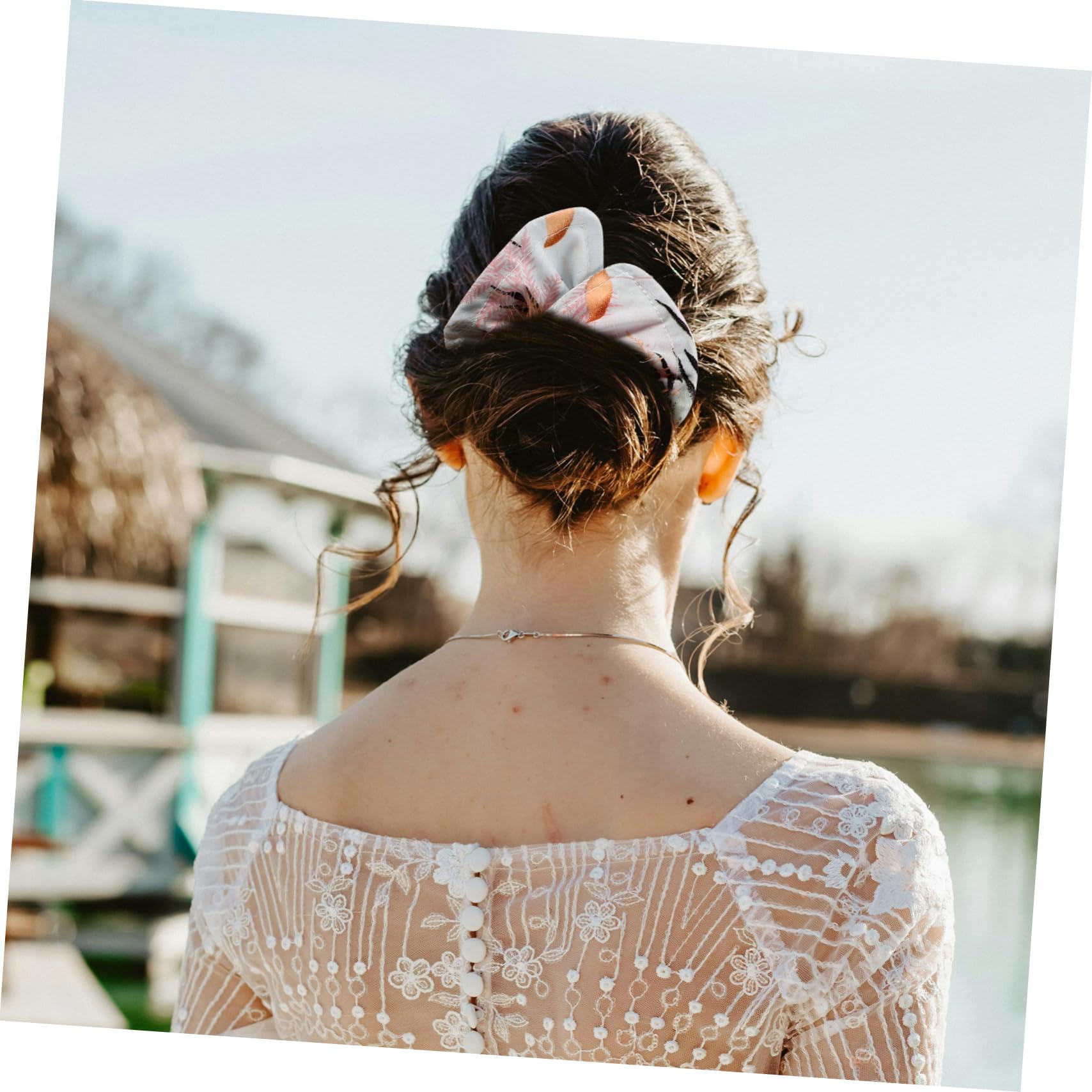 FOMIYES Hair Bun Maker Set - 3 Pack Hair Donut Bun Shapers with Ribbon for Easy Updos, Ponytails & Stylish Hairstyles | Perfect for Weddings, Parties & Everyday Use